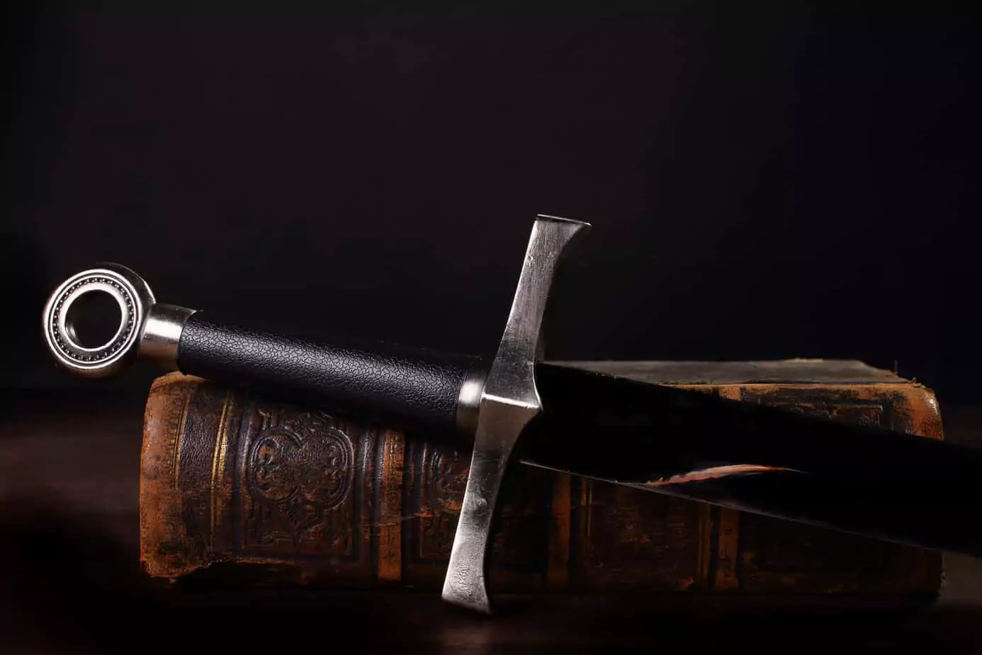 book and sword